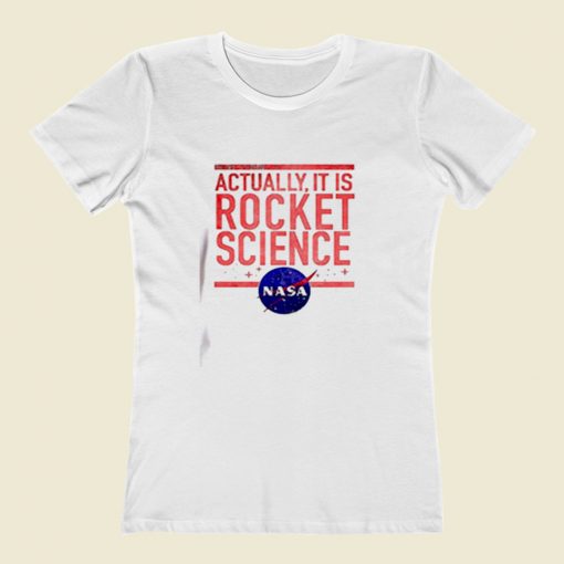 Rocket Science Space Nasa Women T Shirt Style