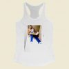 Rule Big And Tall Young Charles Barkley Eating Pizza Women Racerback Tank Top