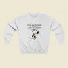 Snoopy Today Will Be Great No Matter How I Feel Christmas Sweatshirt Style