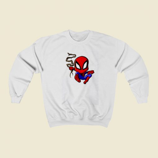 Spiderman Chibi Style Christmas Sweatshirt Style