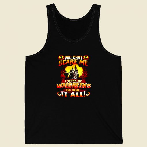 You Cant Scare Me Men Tank Top