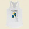 Your Problem Is Obvious Women Racerback Tank Top
