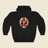 Bloody Lil Horrors Funny Graphic Hoodie
