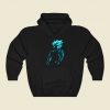 Blue Training Funny Graphic Hoodie