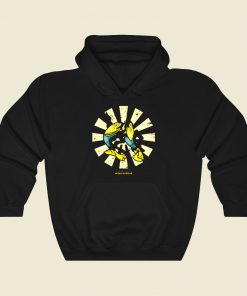 Heckle And Jeckle Retro Japanese Funny Graphic Hoodie