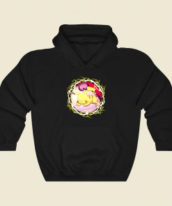 Hidden In The Thunder Funny Graphic Hoodie