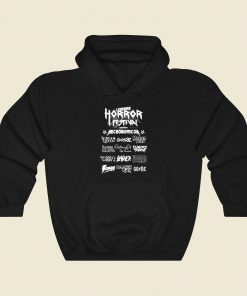 Horror Fest Funny Graphic Hoodie