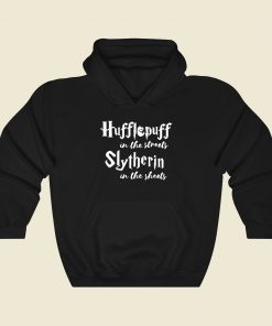 Hufflepuff In The Streets Funny Graphic Hoodie