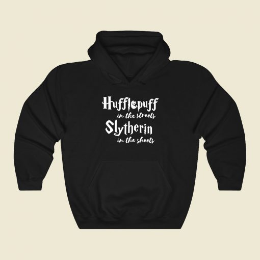 Hufflepuff In The Streets Funny Graphic Hoodie