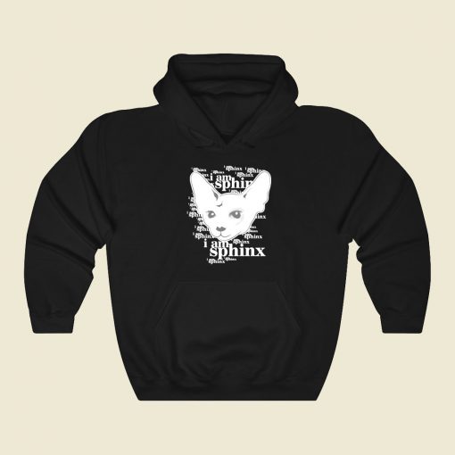 I Am Sphinx Funny Graphic Hoodie