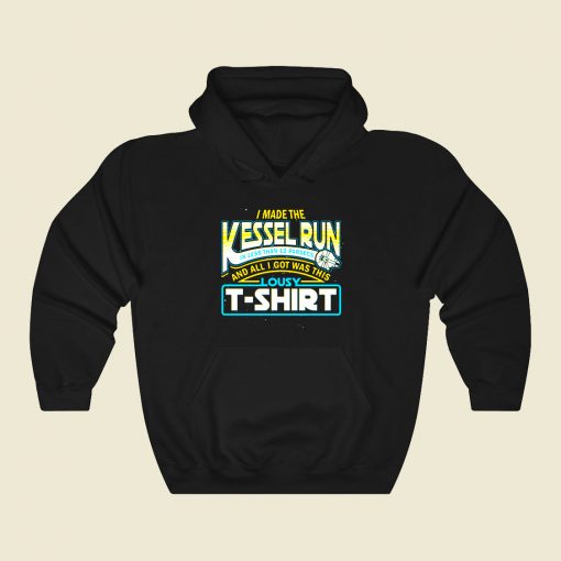 I Made The Kessel Run Funny Graphic Hoodie