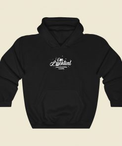 Im Essential Funny Graphic Hoodie