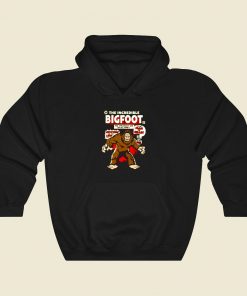Incredible Bigfoot Funny Graphic Hoodie