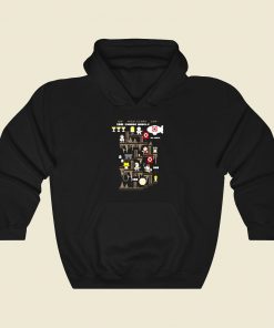 Indiana Kong Funny Graphic Hoodie