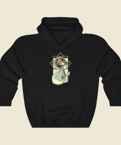 Inside The Whale Funny Graphic Hoodie