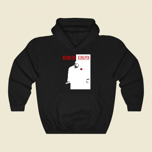 Kingpin Dark Shirt Funny Graphic Hoodie