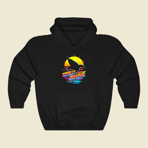 Totally Jawsome Funny Graphic Hoodie