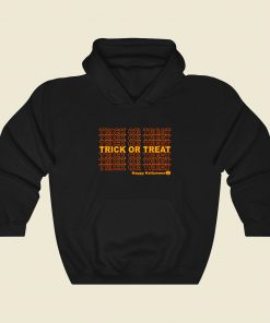 Trick Or Treat Funny Graphic Hoodie
