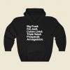 Ts Helvetica Juan Marcos Collaboration Funny Graphic Hoodie