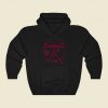 Vitrubian T 800 80s Pink Funny Graphic Hoodie