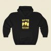 Vote Butcher Funny Graphic Hoodie