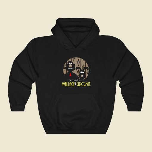 Wallace And Gromit Funny Graphic Hoodie