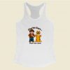 Charley Says Meow Funny Racerback Tank Top