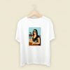 Mona Lisa Relax On The Beach T Shirt Style