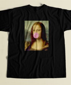 Bubble Gum Mona Lisa T Shirt Style