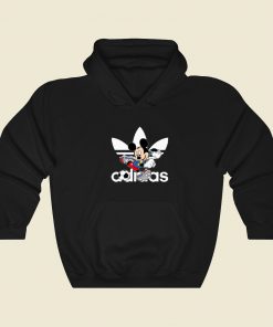 Football Mickey Mouse Adidas Hoodie Style