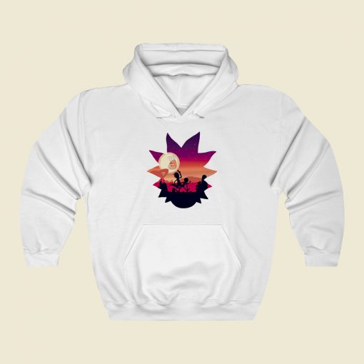 Rick and Morty Run Hoodie Style