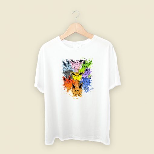 The Evolutions of Pokemon T Shirt Style