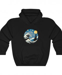 The Great Starry Wave Hoodie Style