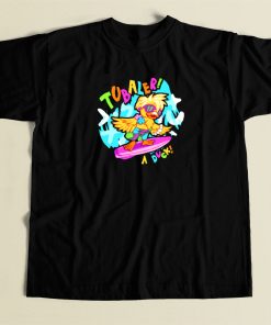Funny Tubaler A Duck Surfing T Shirt Style