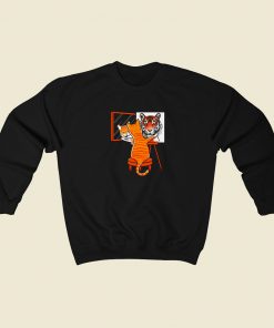 Cat Self Potrait Funny Sweatshirt Style
