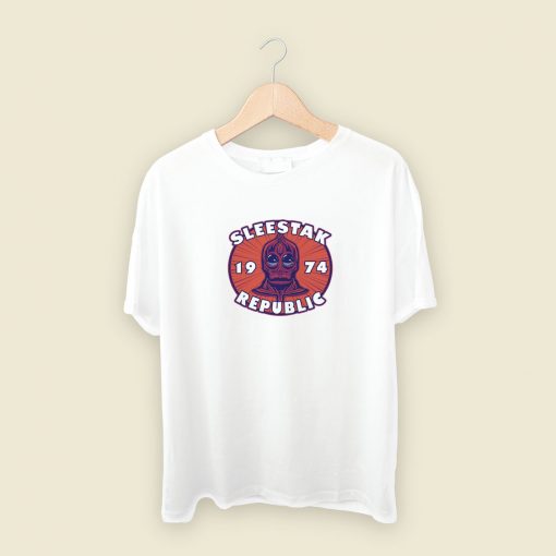 Sleestak Republic Retro T Shirt Style