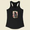 A Little Black Cat Goes With Everything Racerback Tank Top