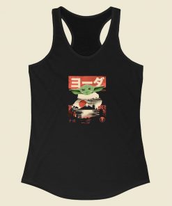 Edo Child Japanese Funny Racerback Tank Top