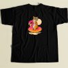 Tiger Chillin on Flamingo Float T Shirt Style