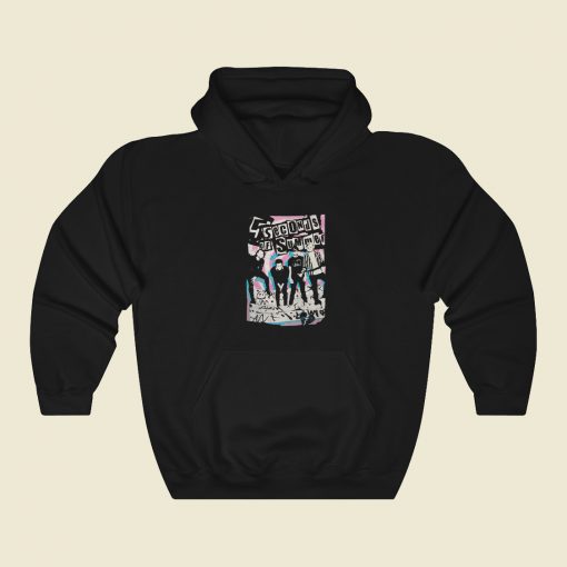 5 Seconds Of Summer Trashed Hoodie Style