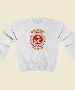 Firebending Iroh University Sweatshirt Style