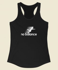 No Balance Logo Racerback Tank Top