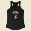 You Dont Win Friends With Salad Racerback Tank Top