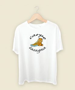 Garfield Carpe Lasagna T Shirt Style