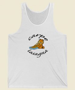 Garfield Carpe Lasagna Men's Tank Top