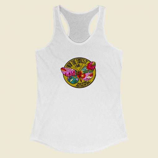 Into The Forest Racerback Tank Top