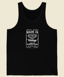 Made In 1981 Vintage Tank Top