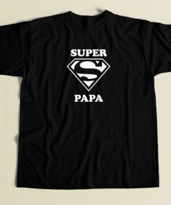 Super Papa Parody T Shirt Style