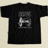 AC DC For Those About To Rock 80s Retro T Shirt Style