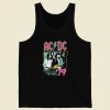 AC DC Highway To Hell 80s Retro Tank Top